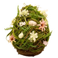 Easter Wisp Vine Floral Egg 27cm – Beautifully Decorated Easter Egg with Wisp Vine and Floral Accents – Perfect for Easter Displays, Centerpieces, or Springtime Home Décor