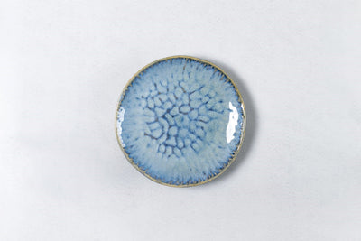 Ocean Blue 10' Embossed round plate