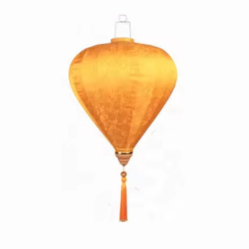 40cm,yellow Diamond Silk Lantern