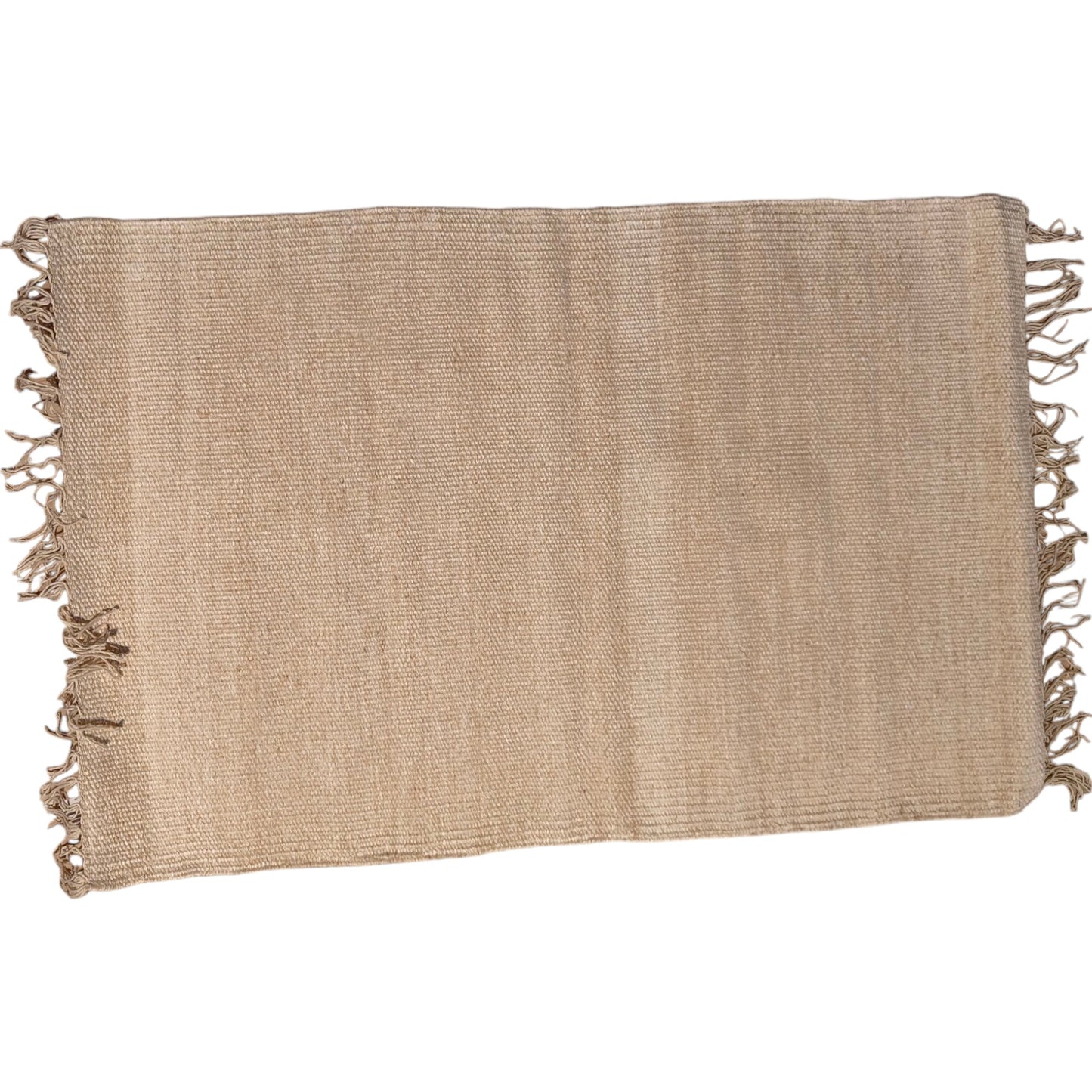 RANCHI Jute Rug 60x90cm – Handwoven Natural Jute Area Rug, Rustic Boho Style, Durable & Eco-Friendly, Ideal for Living Room, Bedroom, or Entryway – Easy Care and Sustainable Decor