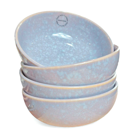 Bluebell Rice Bowl 11cm - Beautiful Ceramic Bowl with Bluebell Design - Perfect for Serving Rice, Soups, or Small Dishes - Ideal for Everyday Use or Special Occasions