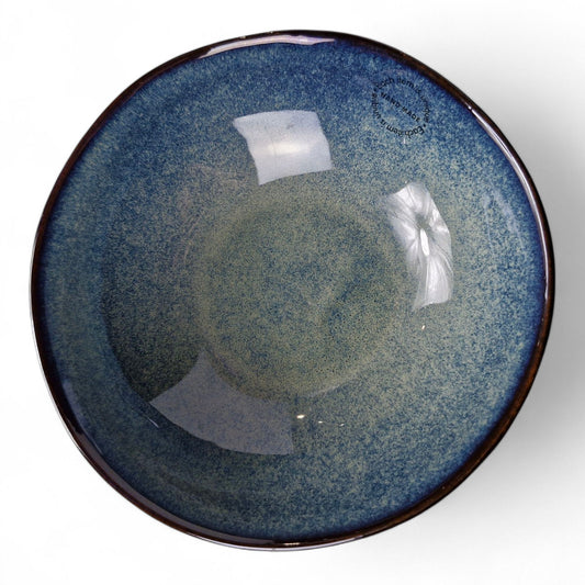 18cm waterdrop bowl blue