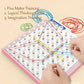 Rubber Band Pattern Board Brain Abstract Developmental Rope String Art Child Educational Toys