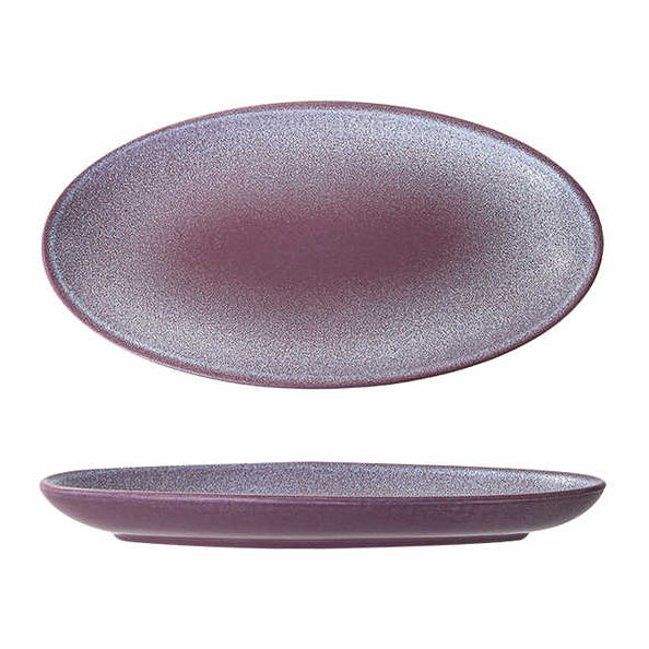 32.7cm Divinity Purple Oval Serving Plate