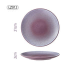 21cm Divinity Purple Breakfast Plate