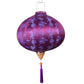 40cm,purple  circular  Silk Lantern