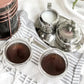 RITZ Cream/Sugar Bowl on Tray – Elegant Creamer and Sugar Bowl Set with Matching Tray – Perfect for Serving, Tea Parties, and Stylish Table Décor