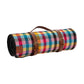 Jacob Multi-Color Picnic Blanket 200x200cm - Large Waterproof Outdoor Blanket for Beach, Camping, Park, and Family Picnics - Foldable and Easy to Carry with Built-In Handle