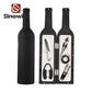 5 piece wine bottle shaped accessories gift set