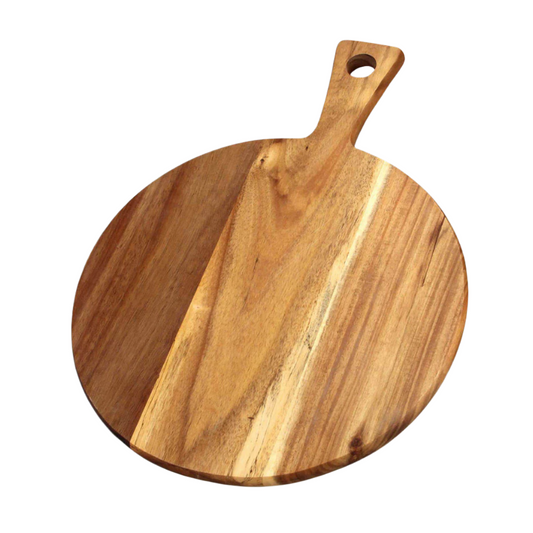 Round Acacia Wood cutting board Cheese Board Chopping Boards for Kitchen