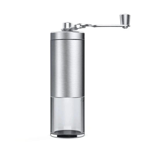 Stainless Steel Conical Burr Flour Mill Manual Coffee Grinder With Adjustable Settings