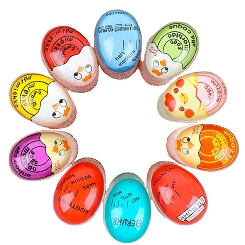 Mini Kitchen Egg Timer Egg Cooked Observer Color Timer Multicolor Optional Smart Kitchen Gadget