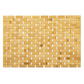 Bamboo Bath Mat Non-Skid Water-Repellent Runner Rug For Bathroom Natural Wood Bathroom Shower Foot Carpet Non Slip Fabric