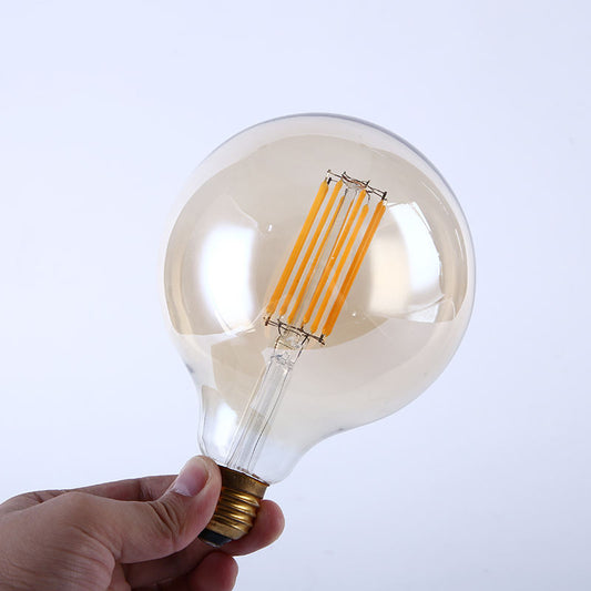 G125 Soft LED Filament Bulb - 4W, 2700K, E27 Base, 25,000 hr Lifespan