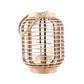 Lantern Decorative Rattan Lamp Handwoven Rattan Candlestick Candle Lantern