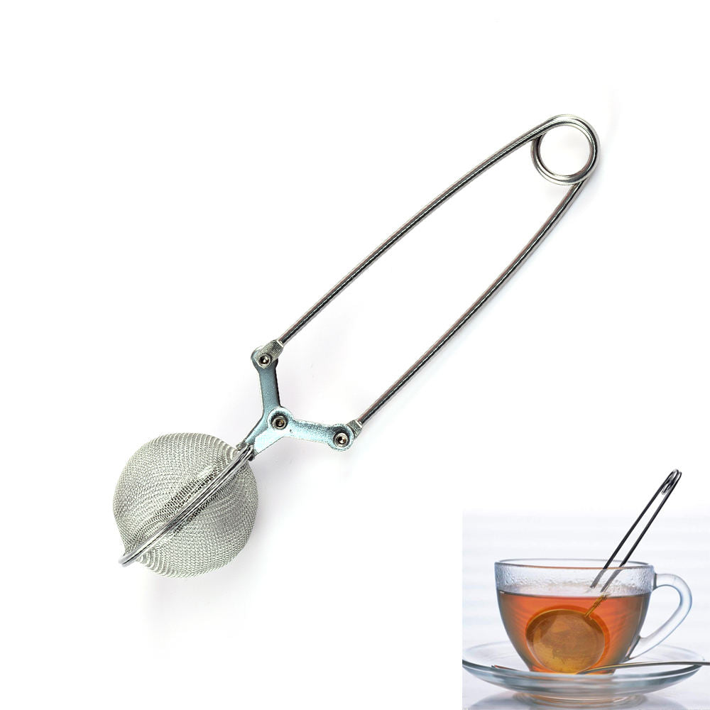 Stainless Steel Mesh Tea Filter Silver