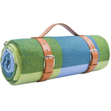 Green/Blue Water Resistant Beach Mat 200x200cm