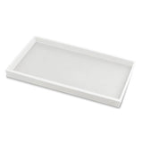 Pure Elegance white resin tray