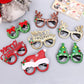 Christmas Glitter Party Glasses