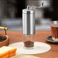 Stainless Steel Conical Burr Flour Mill Manual Coffee Grinder With Adjustable Settings