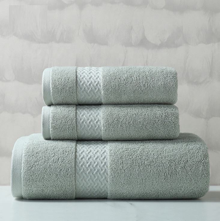 100% Egyptian Cotton Bath towel 70x140cm  - grey