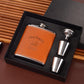 Flask & Double Jigger Gift Set