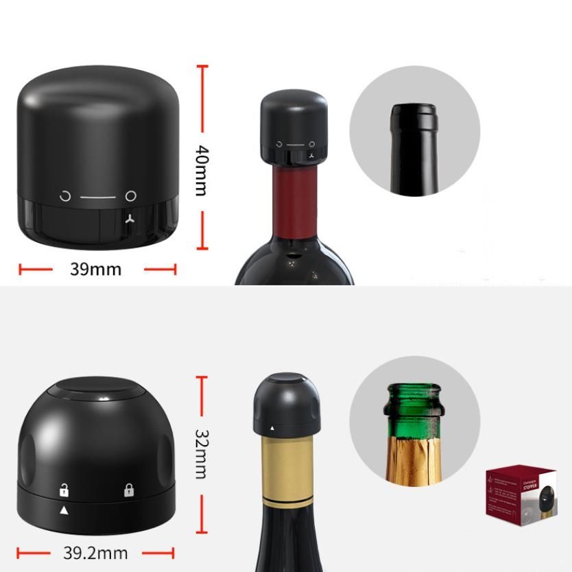 Vacuum Red Wine Bottle Stopper Silicone Sealed