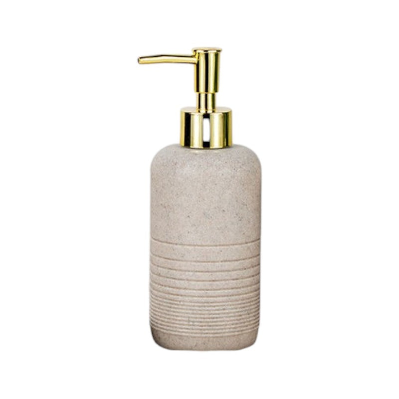 Sandstone natural soap dispenser