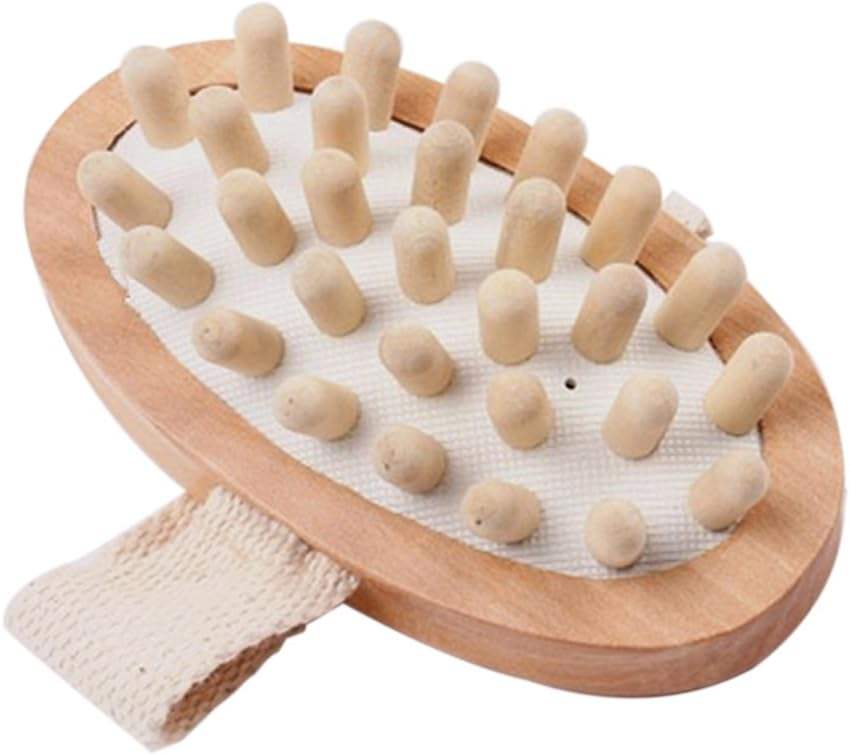 Natural Wood Body Brush Wood Ball Body Bath Massager