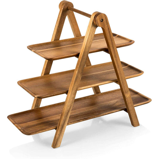 3 Tiered Serving Ladder - Charcuterie Boards - Wood Serving Platters