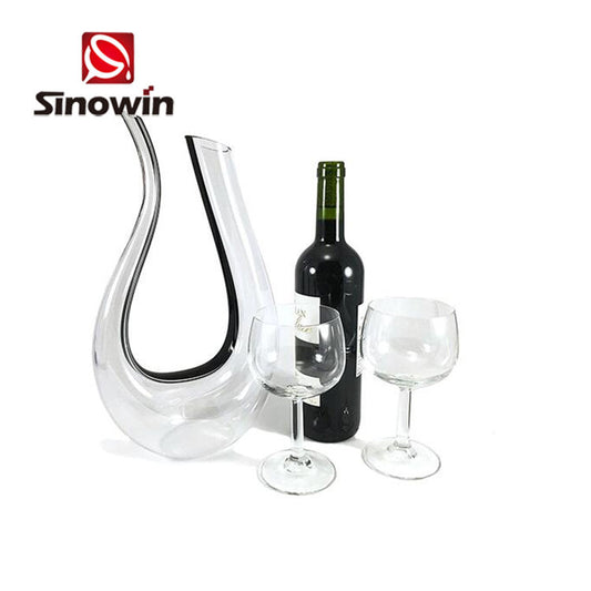 Crystal Hand Made Wine Holds 1800ml Wine Aerator Decanter For Wine Lovers