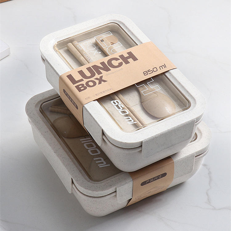 850ml Wheat Lunch Box