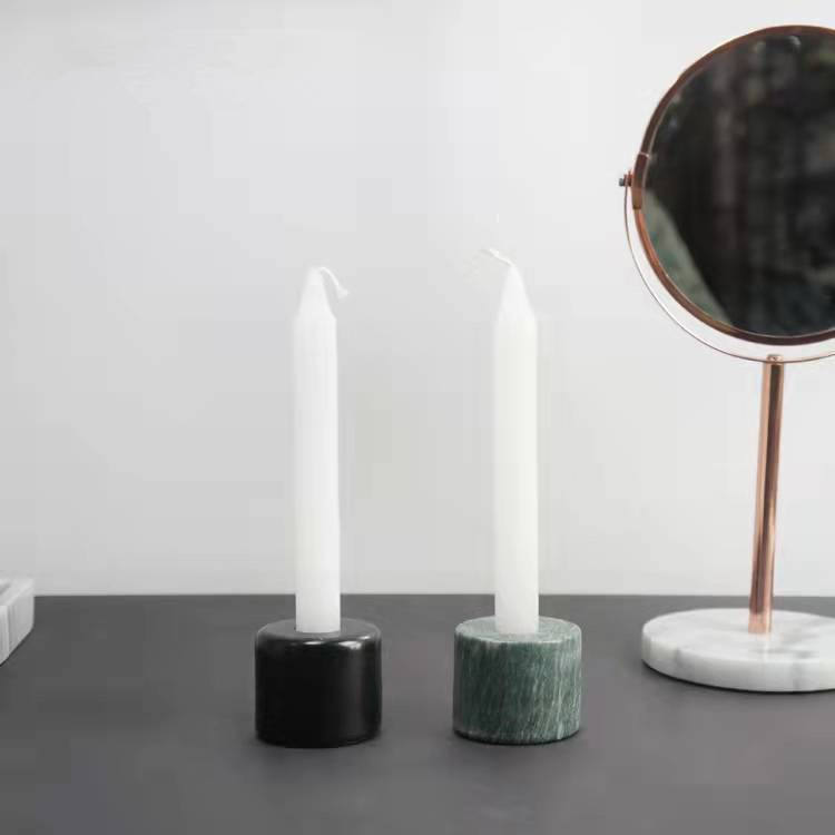 Marble candle holder