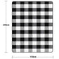 Grey/Black/White Picnic Blanket 200x200cm
