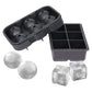 Custom Round Ice Cube Trays Set Of 2 Portable Silicone Ice Ball Maker For Cocktails & Bourbon Reusable & Bpa Free