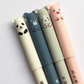 0.35mm cute small animal erasable gel pen eraser