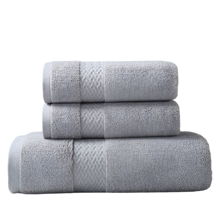 100% Egyptian Cotton Bath towel 70x140cm  - grey