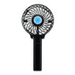 Foldable Mini USB Fan - Portable with Battery and USB Power, Three Wind Speeds