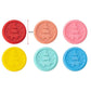 Set of 6 Silicone Cookie Stamps - Sustainable, Lightweight, Silicone Rubber Stamp Set