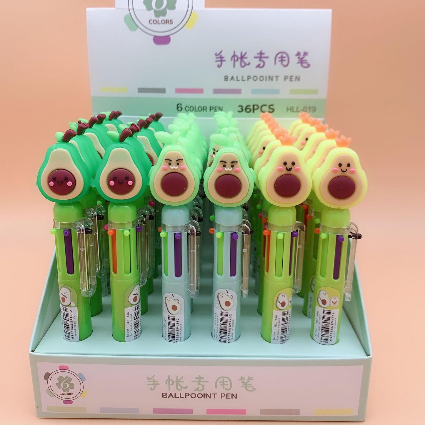 Colorful rabbit gel pen