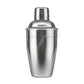 Sleek Matt Silver 550ml Cocktail Shaker - Premium 304 Stainless Steel, Durable & Sustainable Bar Tool