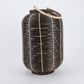 Natural antique bamboo lantern candlestick