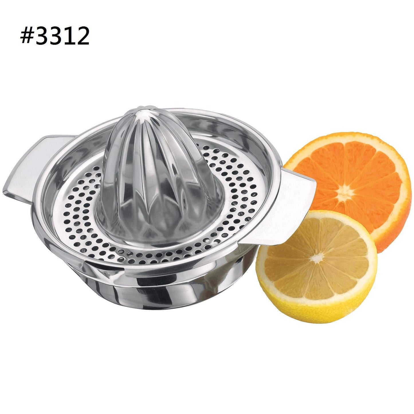 Stainless steel citrus lemon lime juicer fruit manual juicer