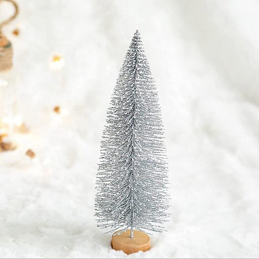 Christmas tree   height:23cm silver