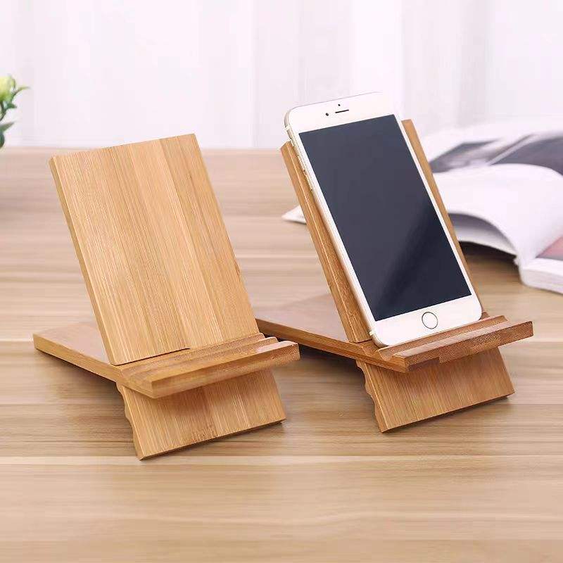 Wooden desktop storage box Penholder with wireless inductive charging board Charging stand Lazy mobile phone charging bracket