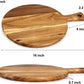 Round Acacia Wood cutting board Cheese Board Chopping Boards for Kitchen