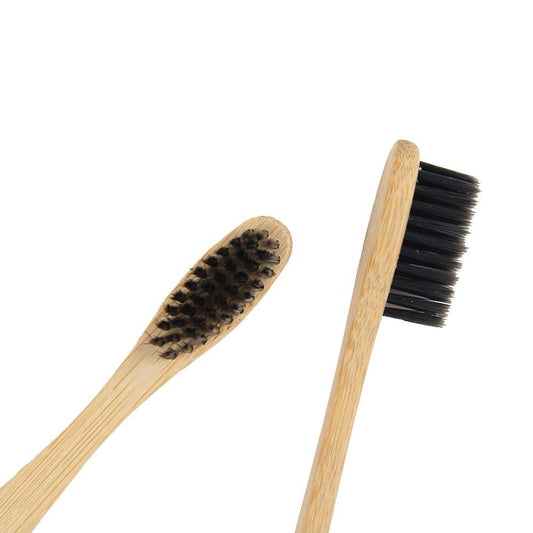 Biodegradable Eco Wood Bamboo Charcoal Toothbrush