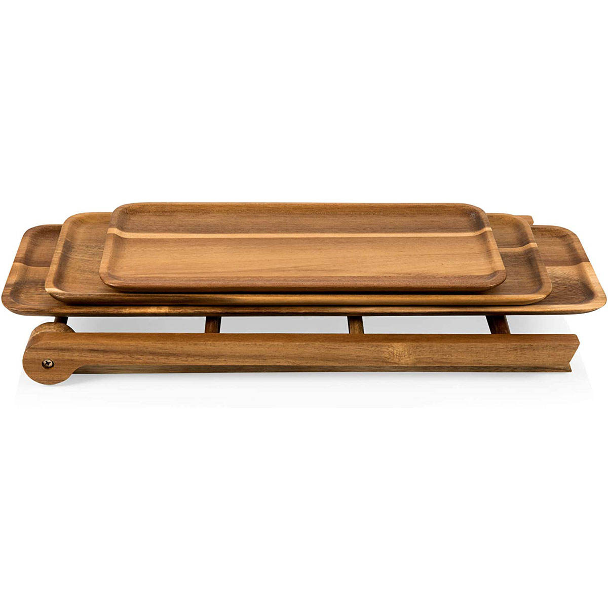 3 Tiered Serving Ladder - Charcuterie Boards - Wood Serving Platters