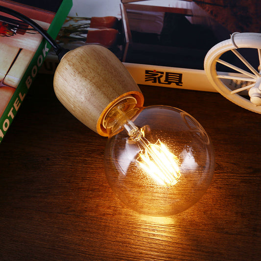 G125 Soft LED Filament Bulb - 4W, 2700K, E27 Base, 25,000 hr Lifespan