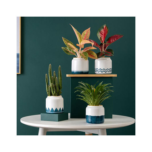 Horizontal flowerpot